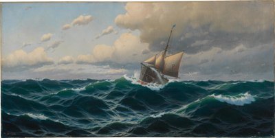 السفينة في أعالي البحار بواسطة ماكس جنسن